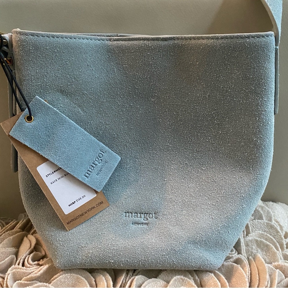 Margot leather suede cross body